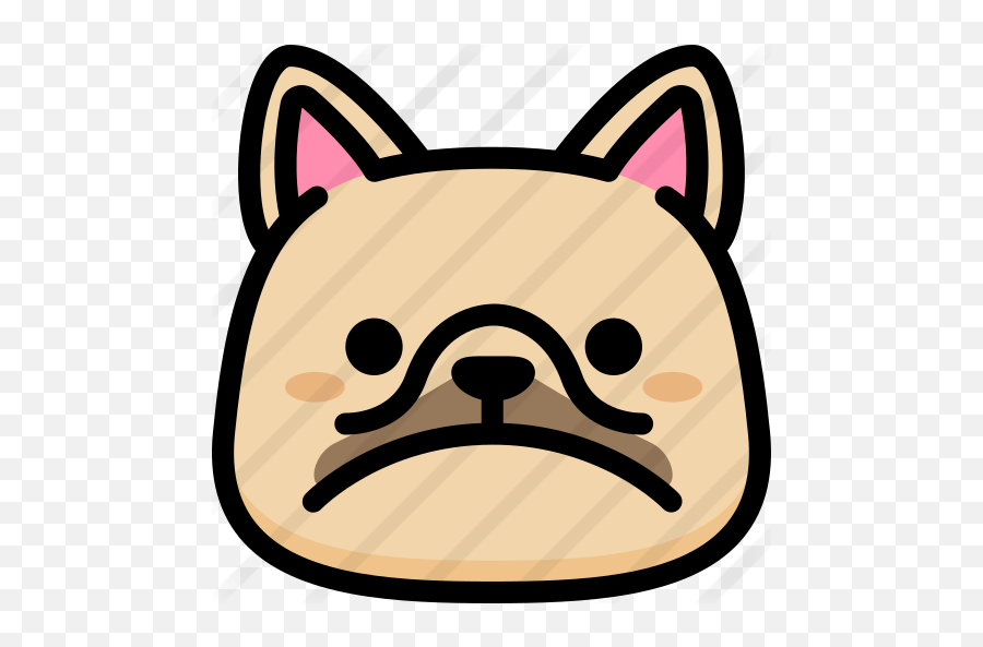 Sad - Free Animals Icons French Bulldog Face Emoji Png,Sad Cat Png