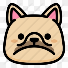 Sad - Free Animals Icons French Bulldog Face Emoji Png,Sad Cat Png