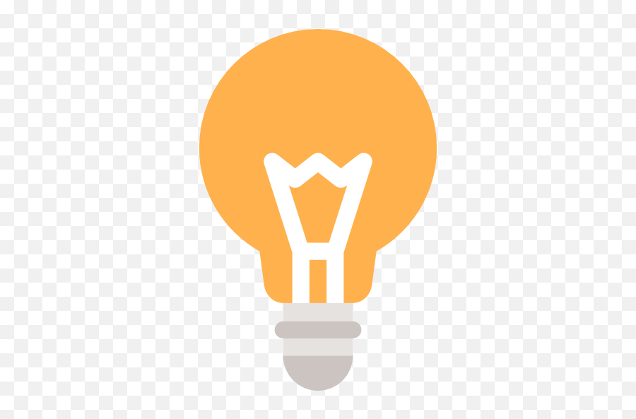 Bulb Icon Myiconfinder - Light Bulb Brightness Symbol Png,Idea Icon Png