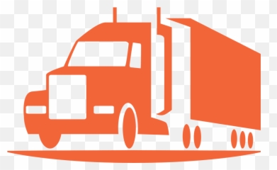 Semi Truck Icon - Sleep With A Trucker Yard Sign Transparent Transportation png