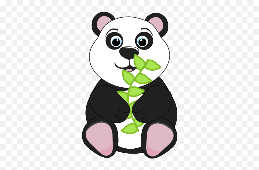 Panda Clipart Png - Clip Art Cute Animals,Cute Panda Png