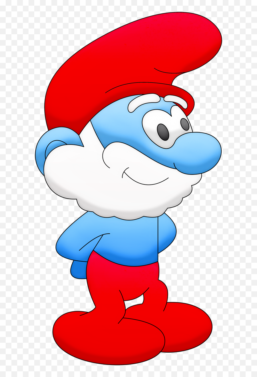 Papa Smurf Png Image For Free Download - Puffi Sfondo Trasparente,Smurfs Png