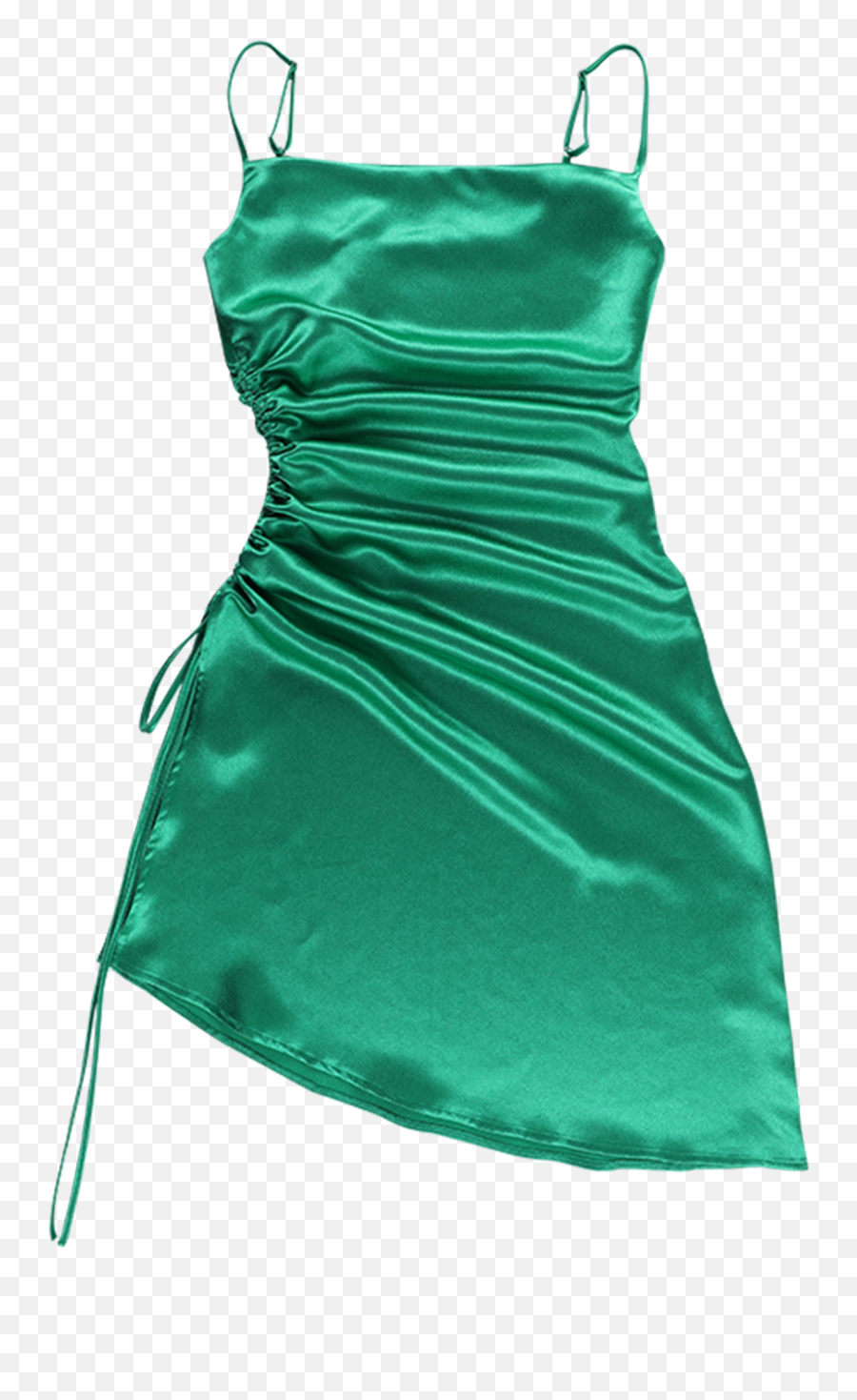 Gueuusu - Gueuusu Women Sling Dress With Satin Side Slits Basic Dress Png,Body Icon Dresses