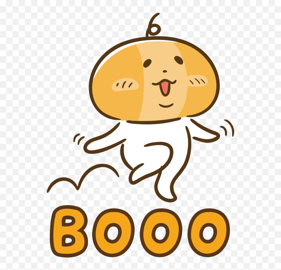 Halloween Emoticon Icon Drawing For Boo - Good Morning Cartoon Cute Halloween Png,Emotional Icon