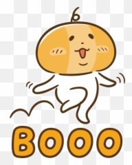 Halloween Emoticon Icon Drawing For Boo - Good Morning Cartoon Cute png