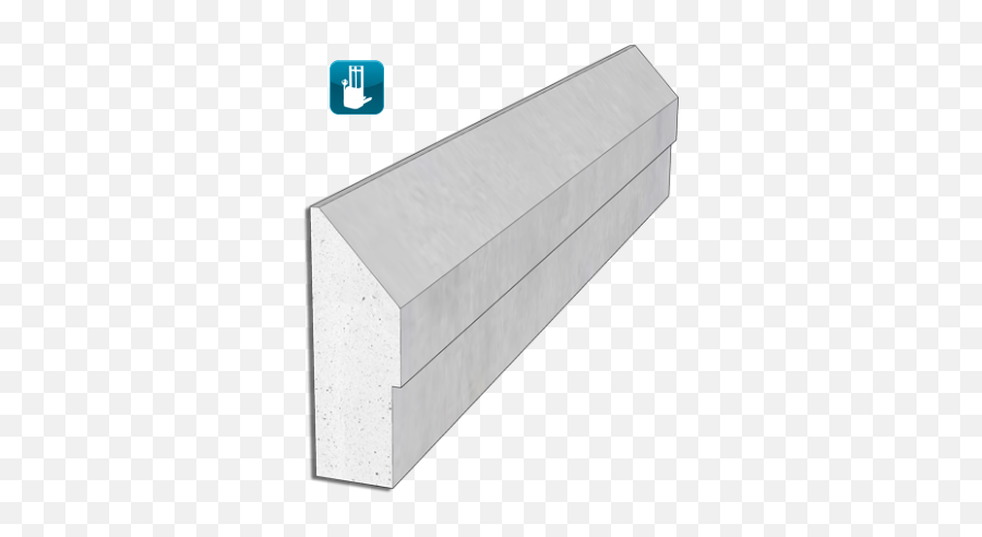 Hygienic Wall Protection Ip30rbt Natural Kerb - Polysto Solid Png,Na Icon