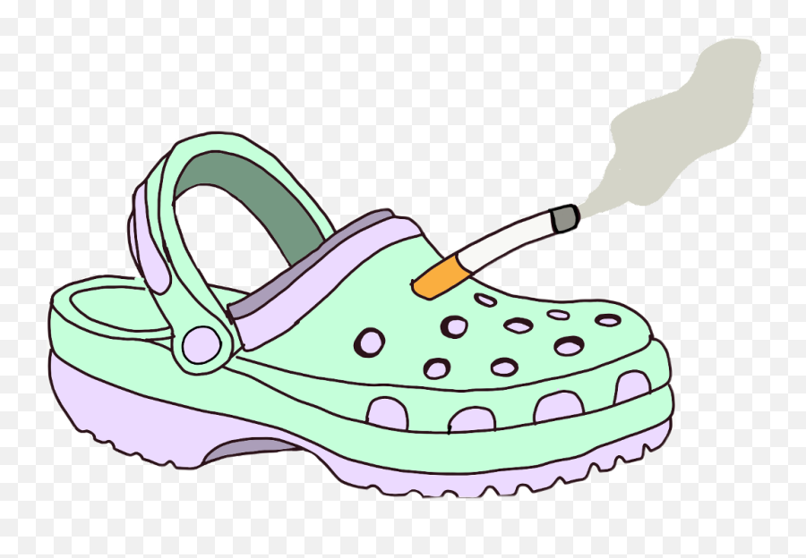 Crocs Sticker Cartoon Cute Nice Freetoedit - Crocs Clipart Png,Crocs Png