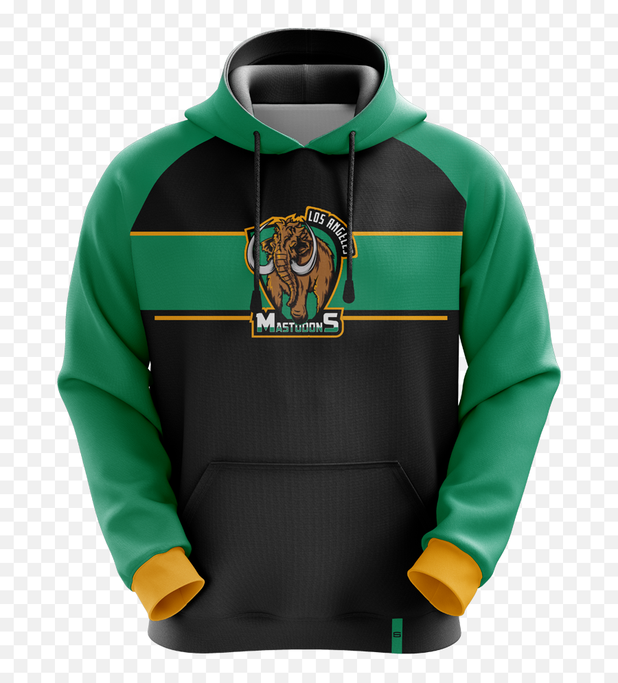 Los Angeles Mastodons Pro Hoodie Png Icon Sb - 100