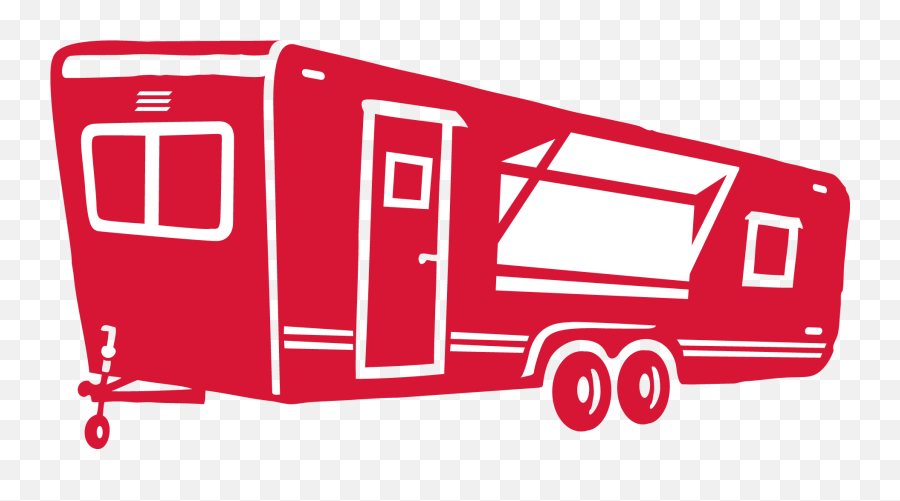 Download Hd Food Trucks And Trailers Truck Icon Png - Trailer Food Truck Png,Truck Icon Png
