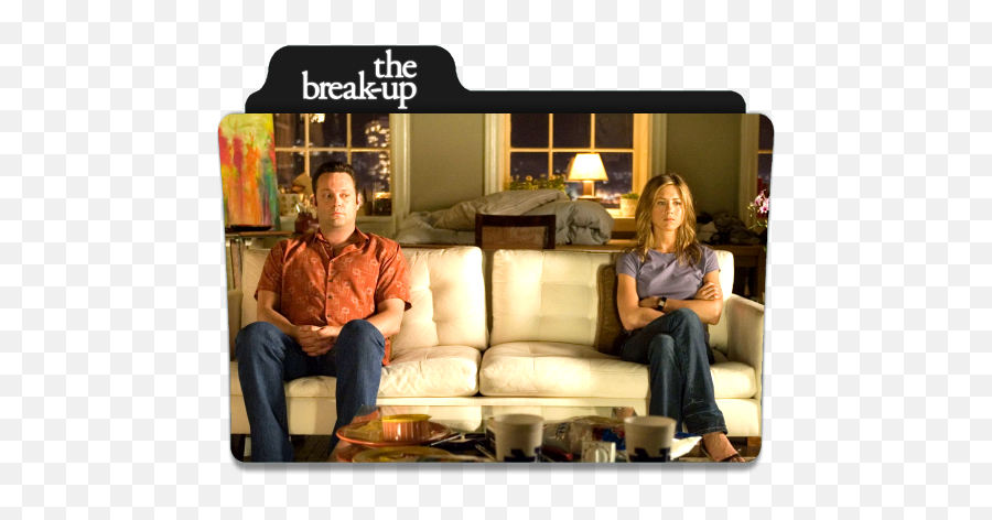 The Break - Up Folder Icon Designbust Break Up Movie Png,Break Icon