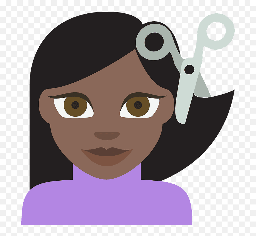 Person Getting Haircut Emoji Clipart - Brown Hand Raising Emoji Raising Left Hand Png,People Icon Raising Hand