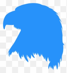 Eagle Head Silhouette - Free Vector Silhouettes Creazilla Graphics png
