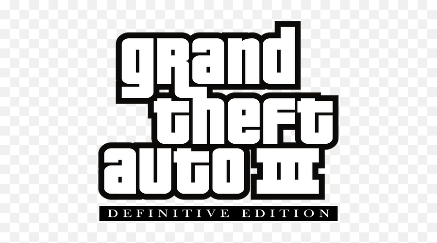 File:Grand Theft Auto III - The Definitive Edition logo.svg - Wikimedia  Commons