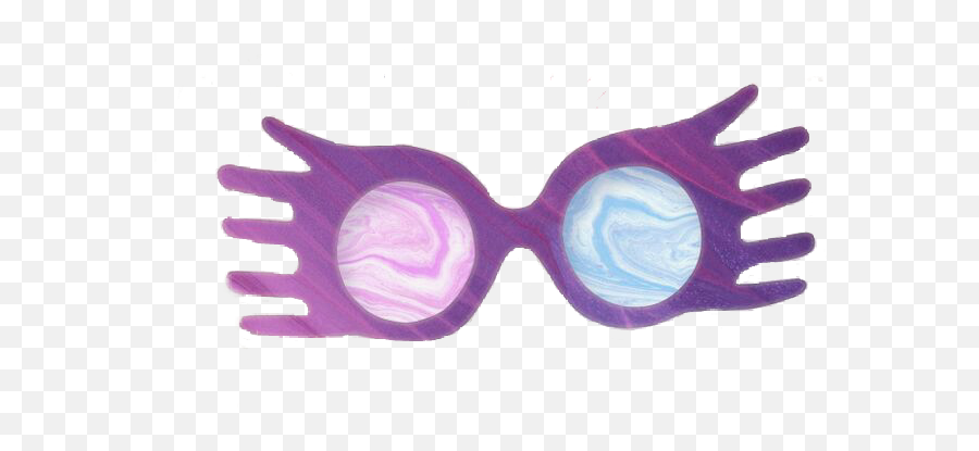 Library Of Luna Lovegood Glasses Image Png Files - Luna Harry Potter Quotes,Harry Potter Glasses Transparent