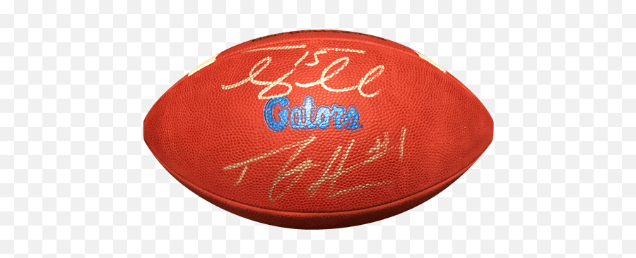 Tim Tebow And Percy Harvin Autographed Png Florida Gators