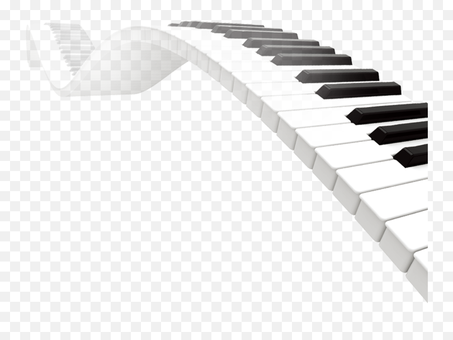 Artistic Piano Keyboard Png Download - Music Piano Png Transparent,Piano Keyboard Png