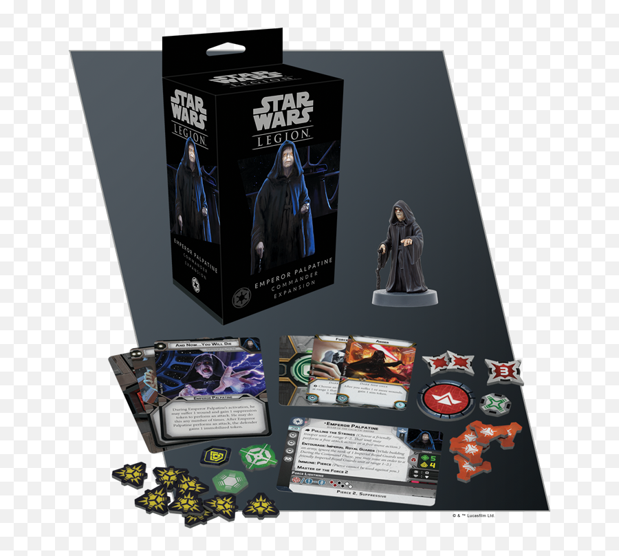 Emperor Palpatine Commander Expansion - Star Wars Legion General Veers Png,Emperor Palpatine Png