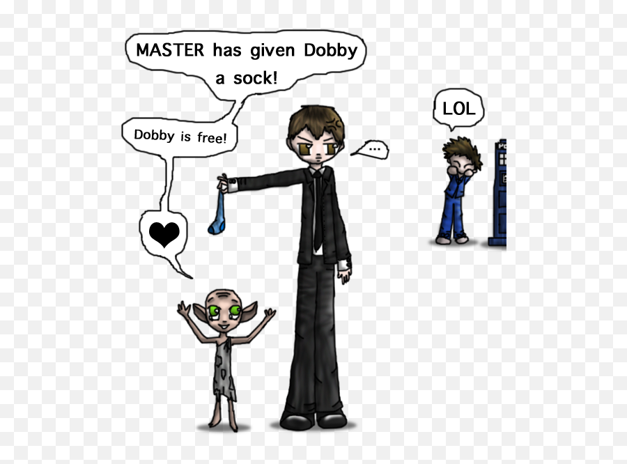 Dobby Through The Movies Png Image With - Easy Harry Potter Dobby Drawing,Dobby Png