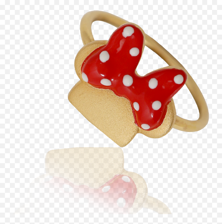 Download Hd Charming Minnie Mouse Bow Ring - Elephant Ice Cream Cone Png,Minnie Mouse Bow Png