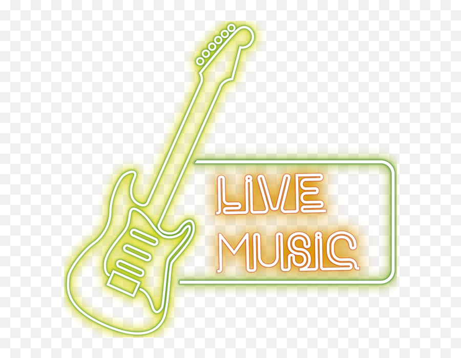 Live Music Neon Sign Transparent - Live Music Neon Png,Live Music Png