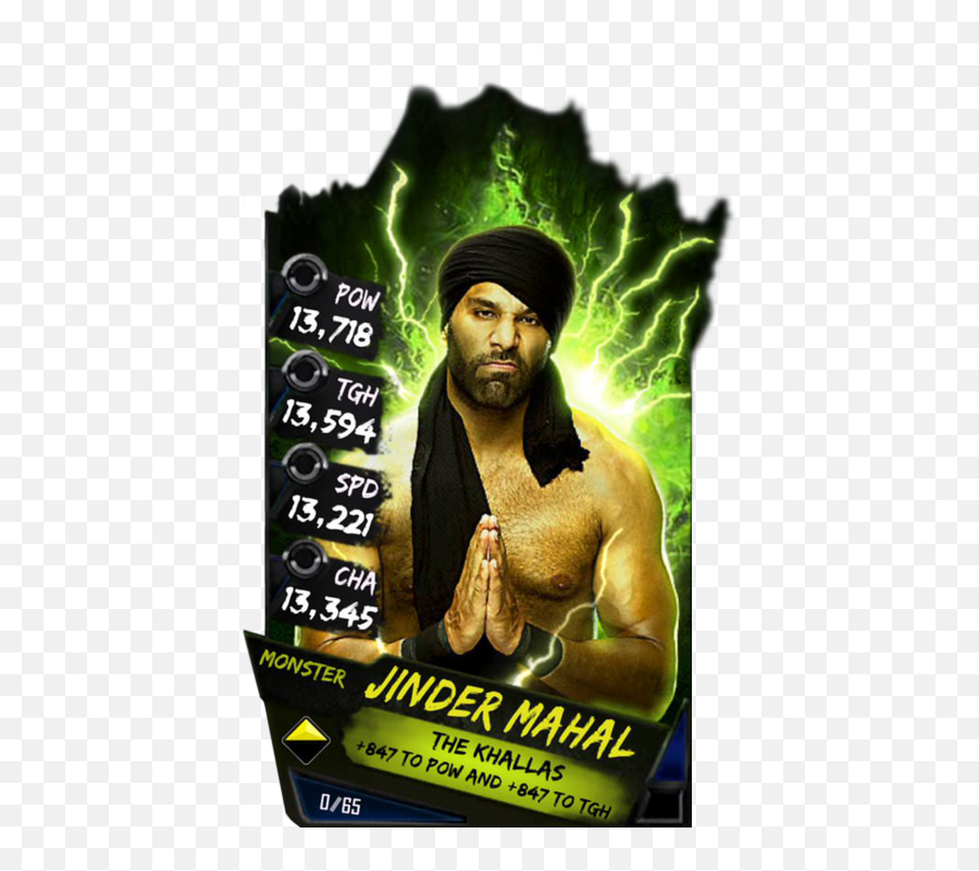 Jinder Mahal - Wwe Supercard Season 3 Debut Wwe Jeff Hardy Supercard Png,Jinder Mahal Png