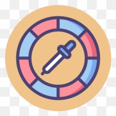 Color Wheel - Free edit tools icons Game Compass Icon Png