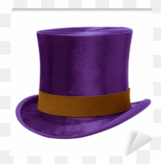 Purple Top Hat Wall Mural U2022 Pixers We Live To Change - Transparent png