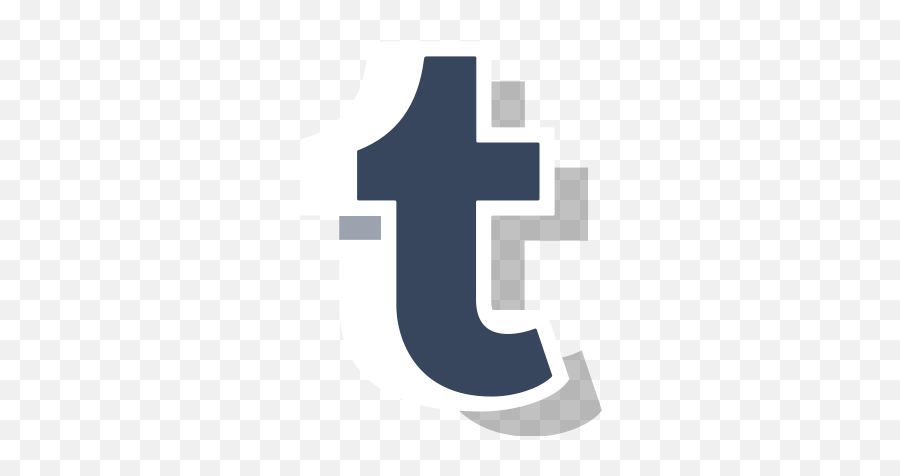 Media Social Online Tumblr Logo - Logo Tumblr Png Transparent,Tumblr Logo