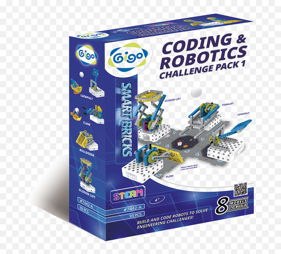 Coding U0026 Robotics Challenge Pack 1 U2013 Gigotoys - Thames Kosmos Coding Robotics Challenge Pack 1 Png,Plow Png