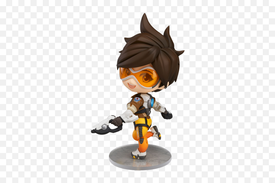 Download Hd Overwatch Nendoroid Tracer - Tracer Overwatch Nendoroid Transparent Png,Overwatch Tracer Png