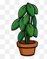 Large House Plant - Indoor Cartoon Png