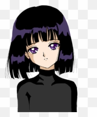Anime Animegirl Girl Png Tumblr Sticker - Sailor Saturn Drawing,Anime Girl Png
