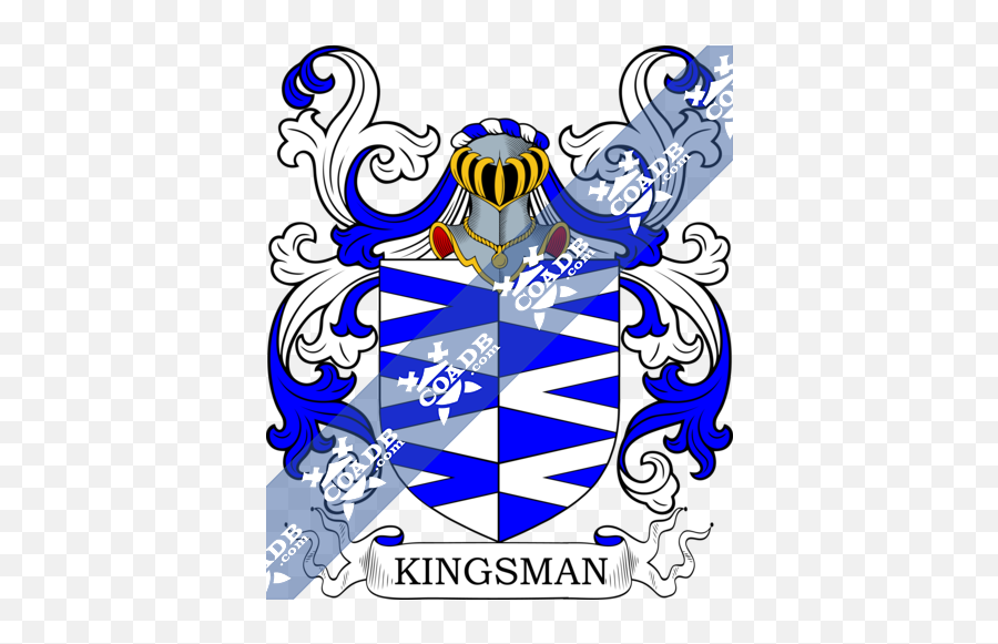 Kingsman Family Crest Coat Of Arms And - Smith Family Coat Of Arms Png,Kingsman Logo Png