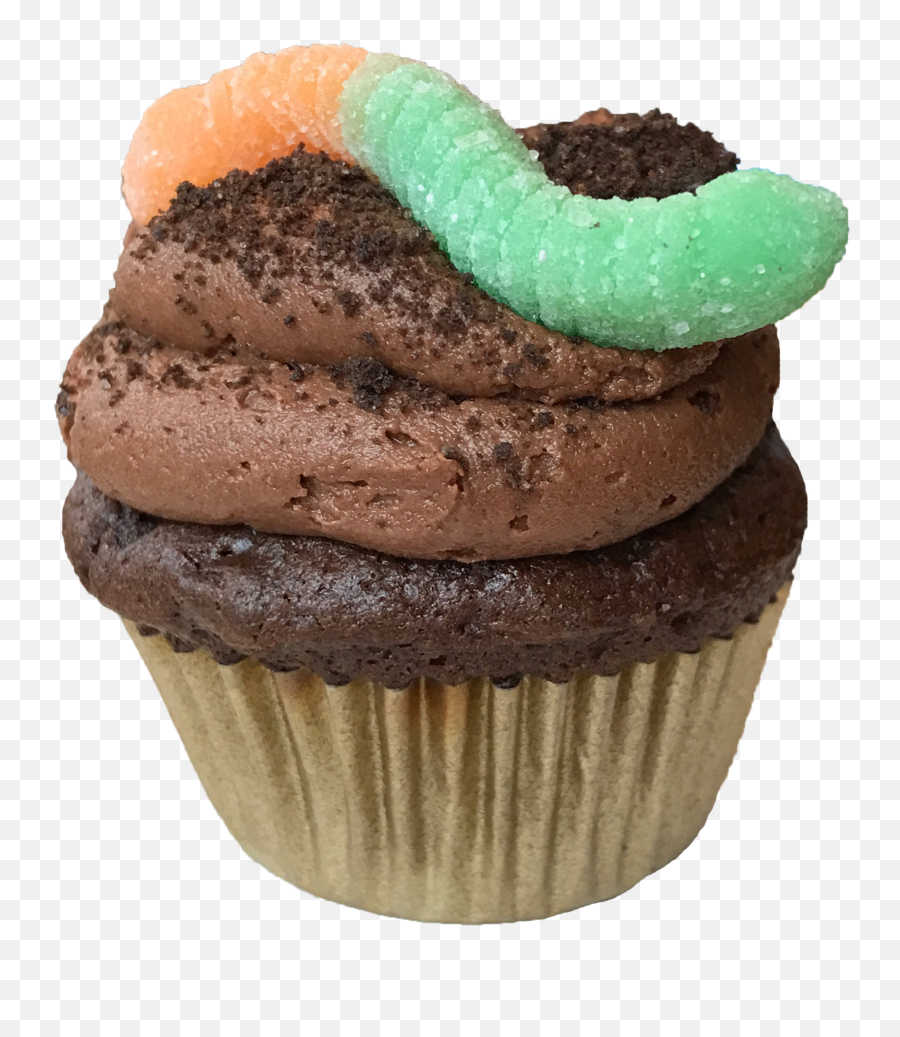 Worms Dirt Sammys Sweets - Cupcake Png,Worms Png