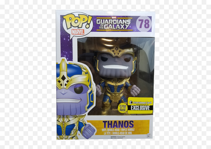 Details About Guardians Of The Galaxy Thanos Funko Pop - Funko Pop Thanos 78 Png,Thanos Head Png