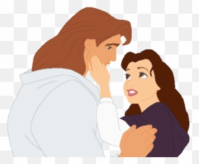 Beauty And The Beast - 8136907 Cartoon And Belle Transparent png