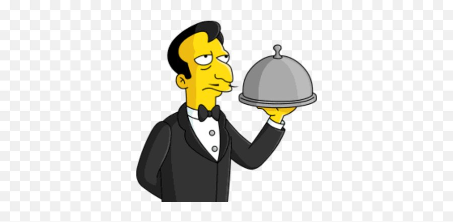 Mr Lacoste Simpsons Wiki Fandom - French Waiter Cartoon Png,Lacoste Logo Png