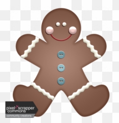 Home For The Holidays - Gingerbread Man Element Graphic By Gingerbread Png,Gingerbread Man Png