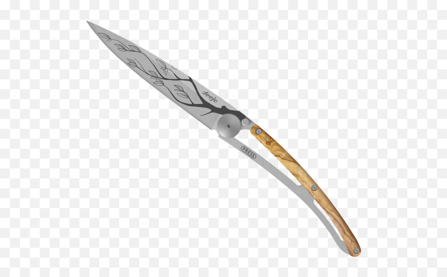 Tattoo And Customize Your Deejo Knife - Utility Knife Png,Knife Tattoo Png