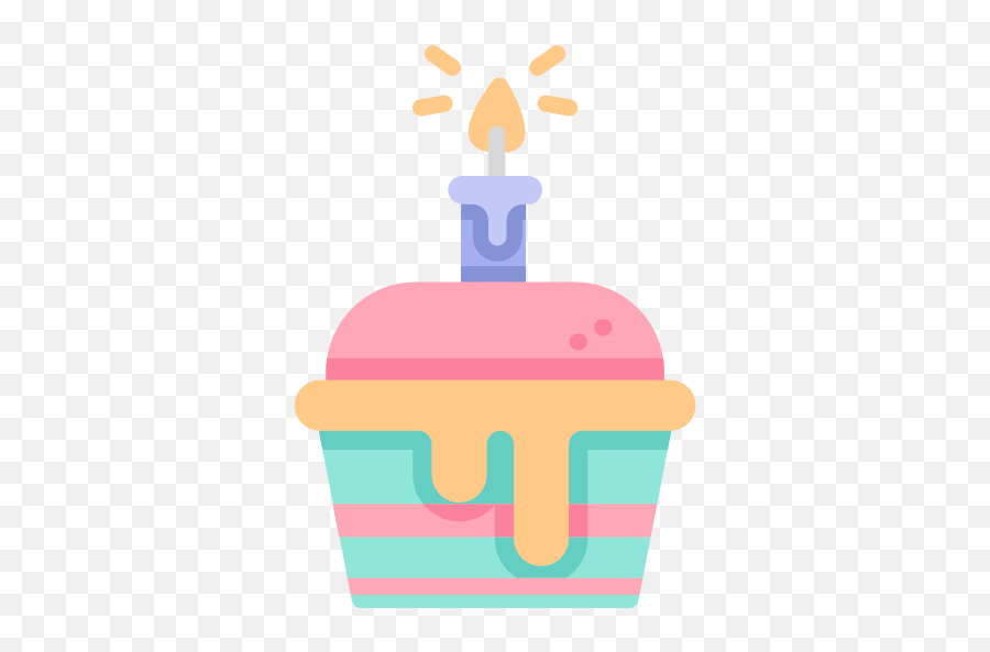 Flat Version Svg Muffin Icon - Birthday Icons 320 Png,Muffin Png