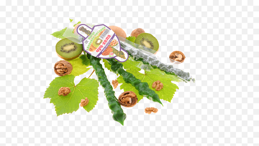 Chuch - Hela Churchkhela With Walnuts Kiwi Buy Global Png,Walnuts Png