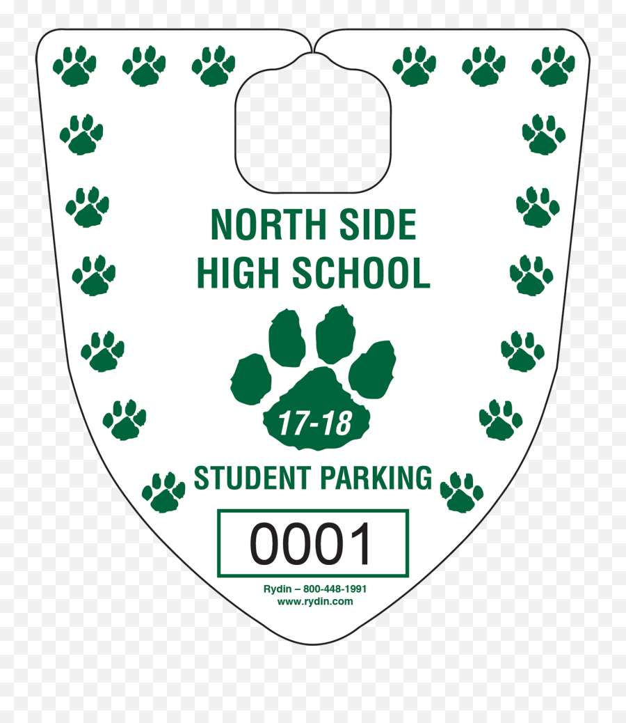 Rsh - 18 Rydincom Label Png,Paw Print Logo
