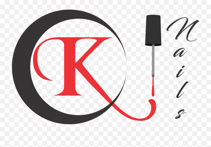 K C Nails Spa - Logo Nail Gel Hd Png,Nail Logo