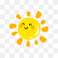 Download Sun Cartoon Png - Cute Transparent Background