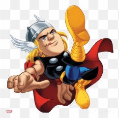 Thor - Thor Cartoon Png,Thor Transparent Background - free transparent ...