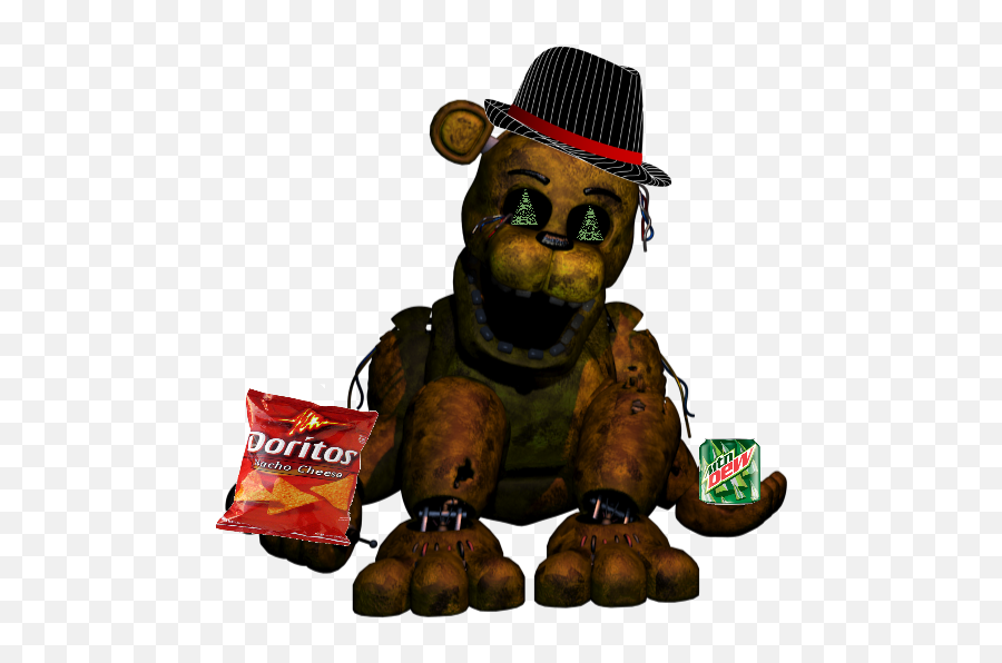 Five Nights - Five Nights At 2 Golden Freddy Png,Freddy Fazbear Png