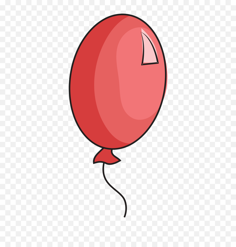 Red Balloon Clipart Free Download Transparent Png Creazilla - Ballon Clipart,Balon Png