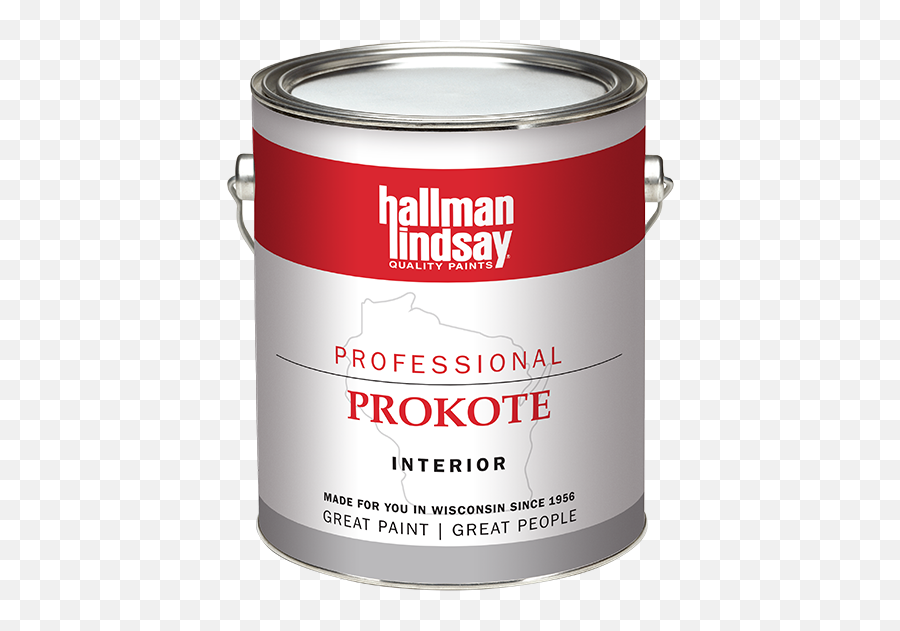 Prokote Zero Voc 264 Professional Latex Interior Flat Wall Paint - Hallman Lindsay Png,Paint Line Png