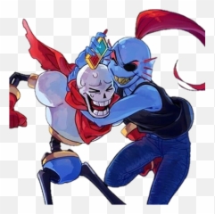 Popular And Trending Undertale Undyne Stickers Picsart - Papyrus And Undyne png