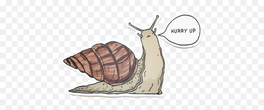 Slow Poke Sticker - Pond Snails Png,Slowpoke Png